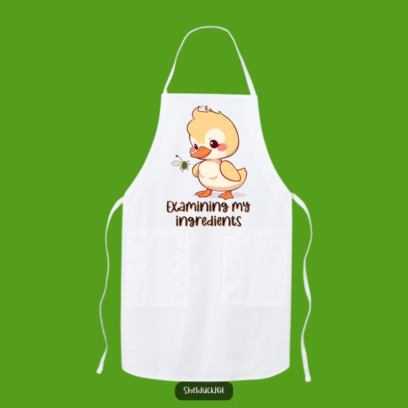 Funny Shelduck Curiosity Apron - Kitchen Chef Wear - Hilarious Funny Gift for Cooks