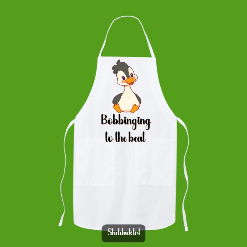 Funny Shelduck Apron - Joyful Bobbing Cook, Hilarious Kitchen Gift