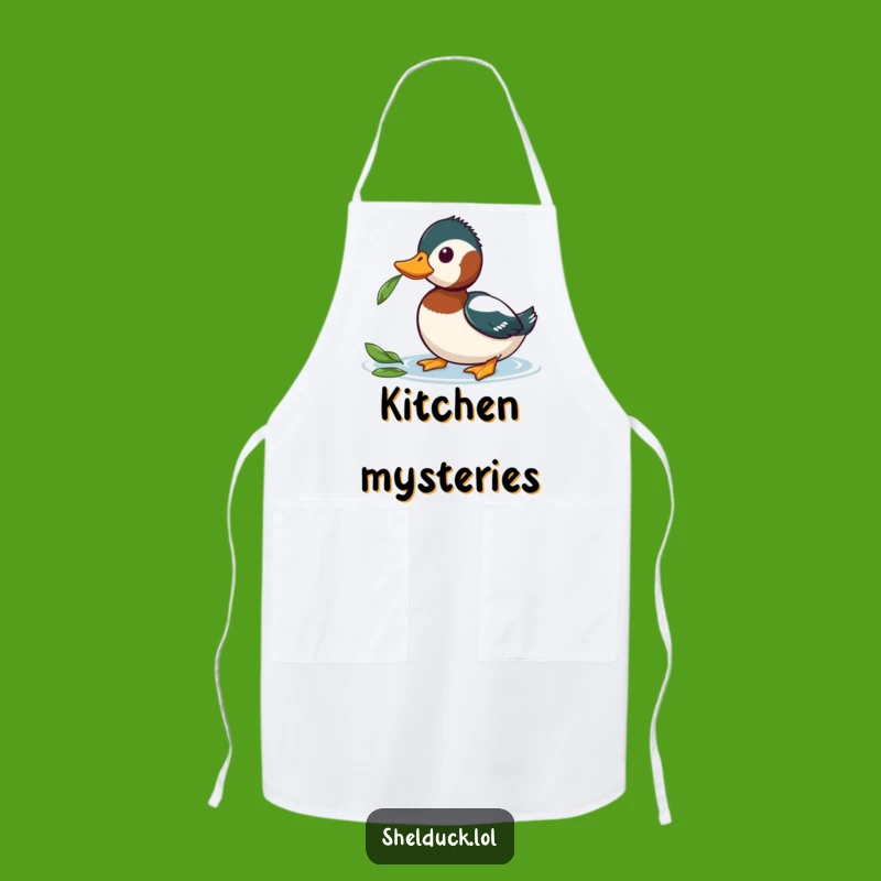 Funny Shelduck Apron - Curious Chef Nature Lover Gift