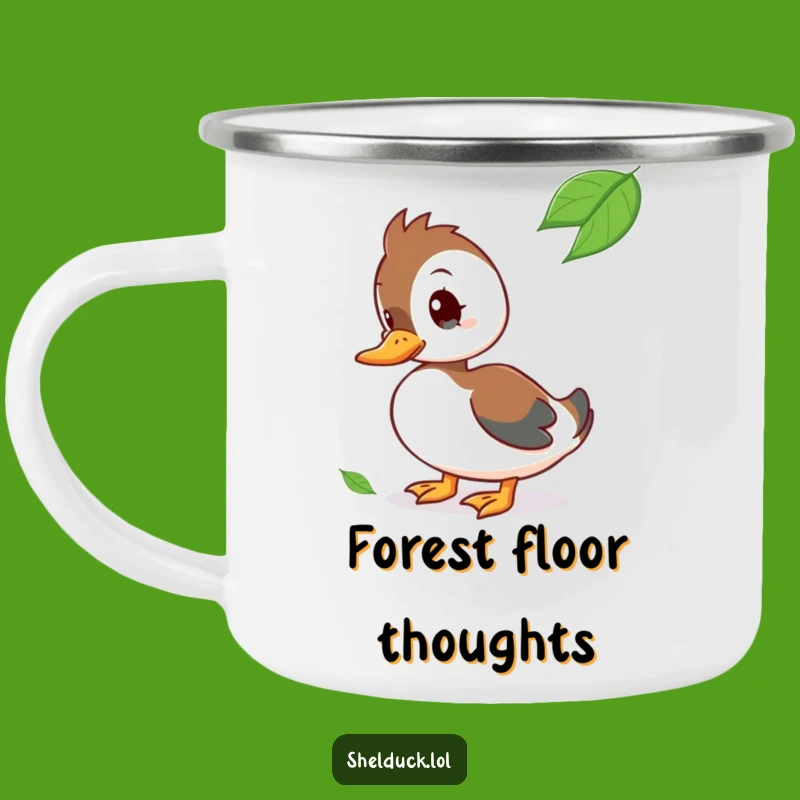 Funny Shelduck Camping Mug - Curious Explorer, Perfect Funny Gift