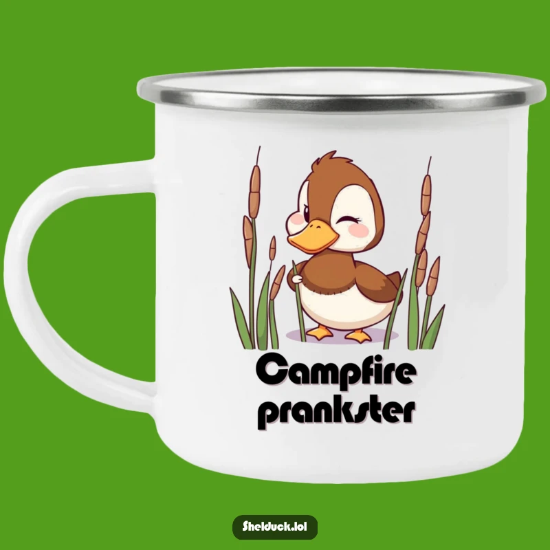 Funny Shelduck Camping Mug - Playful Outdoors, Perfect Funny Gift