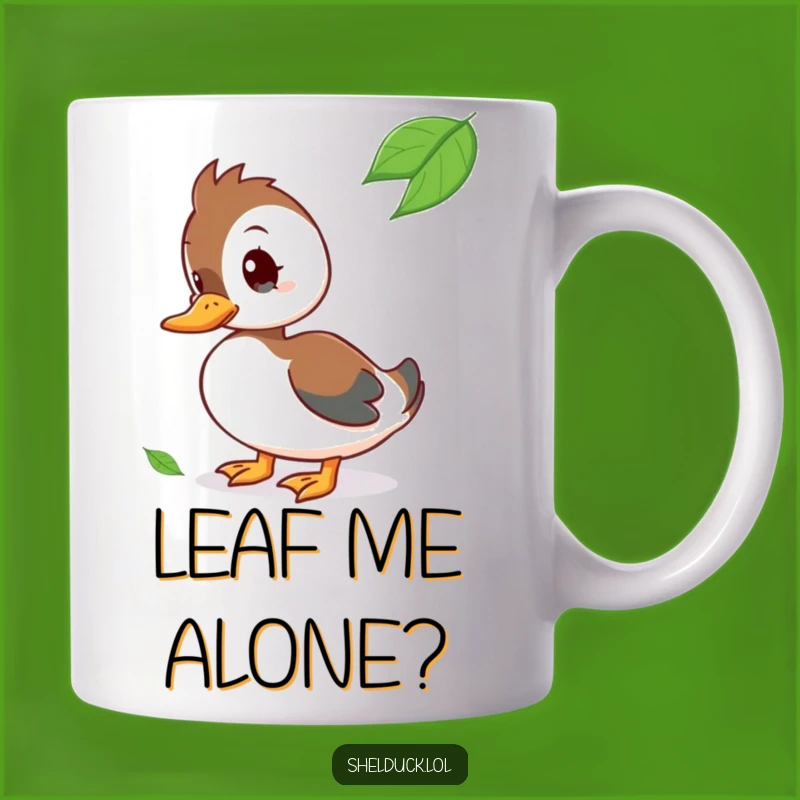 Funny Shelduck Mug - Curious Bird Lover Gift, Perfect Funny Item
