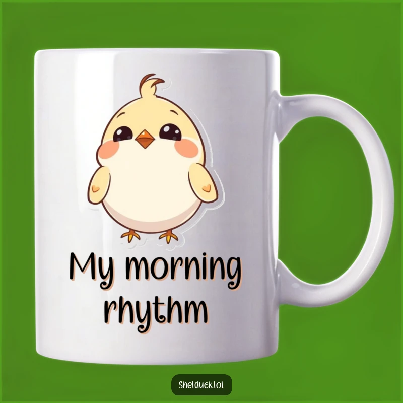 Funny Bobbing Bird Mug: Enthusiastic Cheer in Every Sip, Perfect Funny Gift