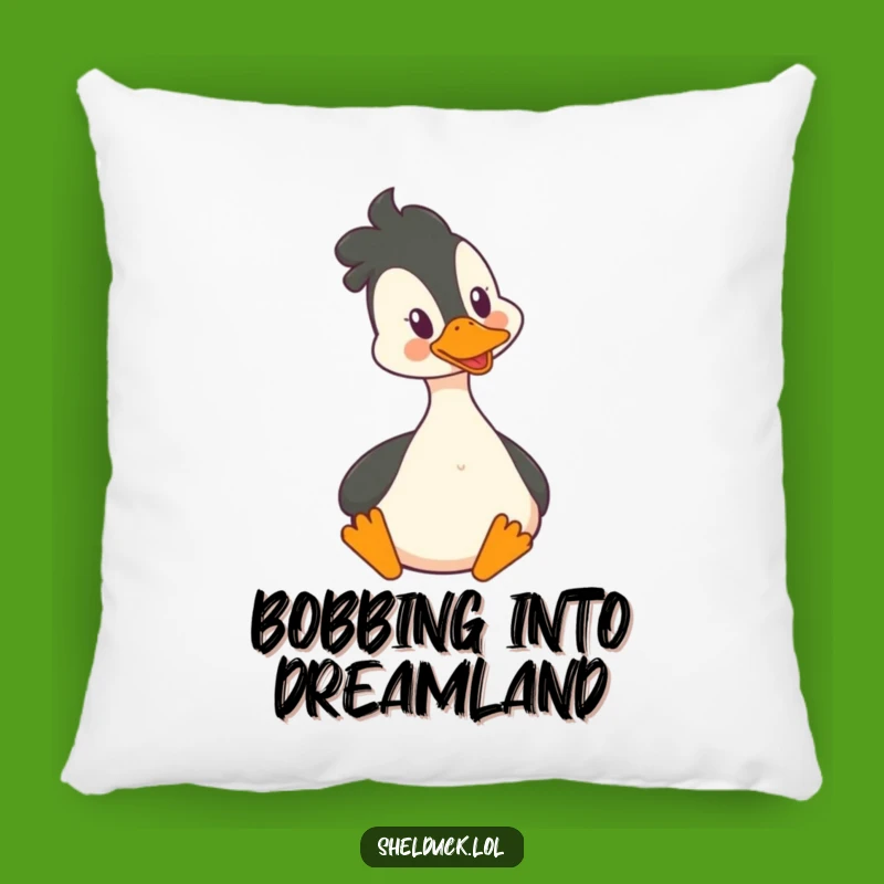 Funny Shelduck Pillow - Happy Head Bobbing Comfort, Joyful Accent Pillow Gift