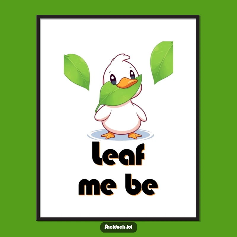 Funny Shelduck Surprise Digital Art: Instant Humor for Your Walls!