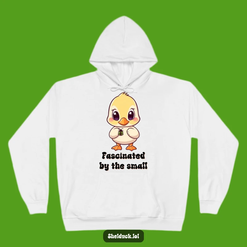 Funny Shelduck Bug Hoodie - Cozy Bird's Intense Curiosity, Ideal Funny Gift!
