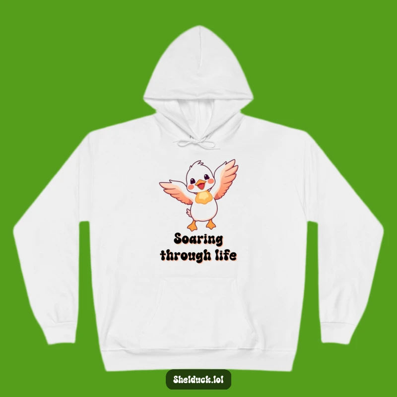 Funny Shelduck Flight Hoodie: Cozy Kicks for Avian Enthusiasts Gift
