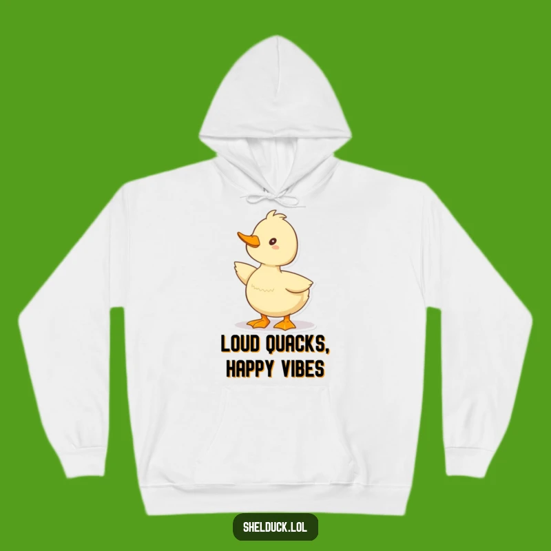 Funny Shelduck Hoodie: Cozy Happy Quack, Warm & Playful Funny Gift for Duck Lovers