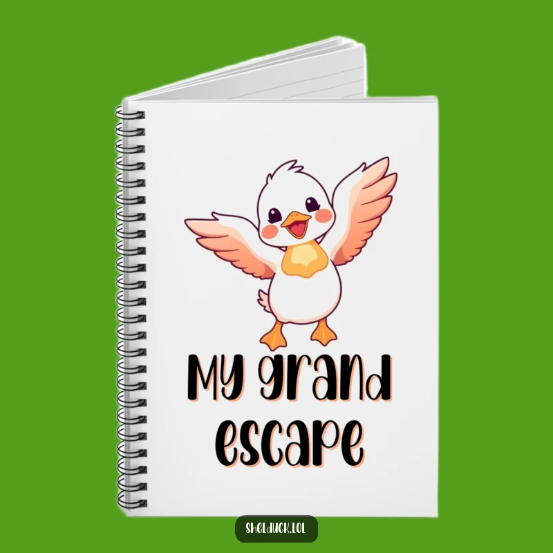 Funny Shelduck Flight Notebook: Journal Your Journeys Gift
