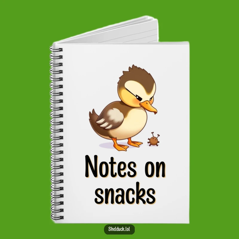 Funny Shelduck Peck Notebook: Playful Duck Journal, Perfect Gift for Notes