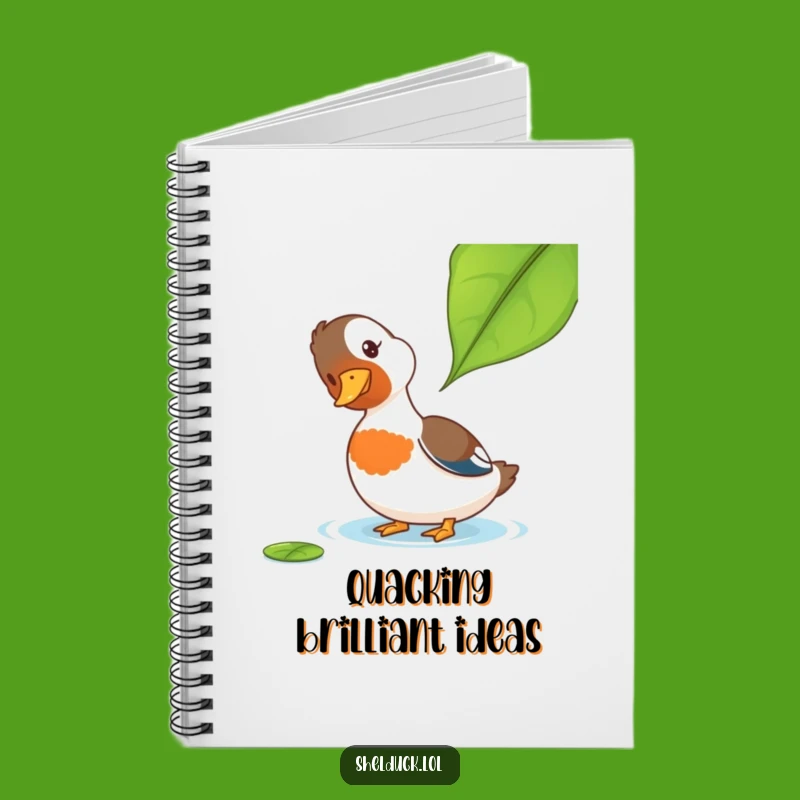 Funny Shelduck Notebook: Jot Down Ideas with Curious Duck Charm, Great Gift!