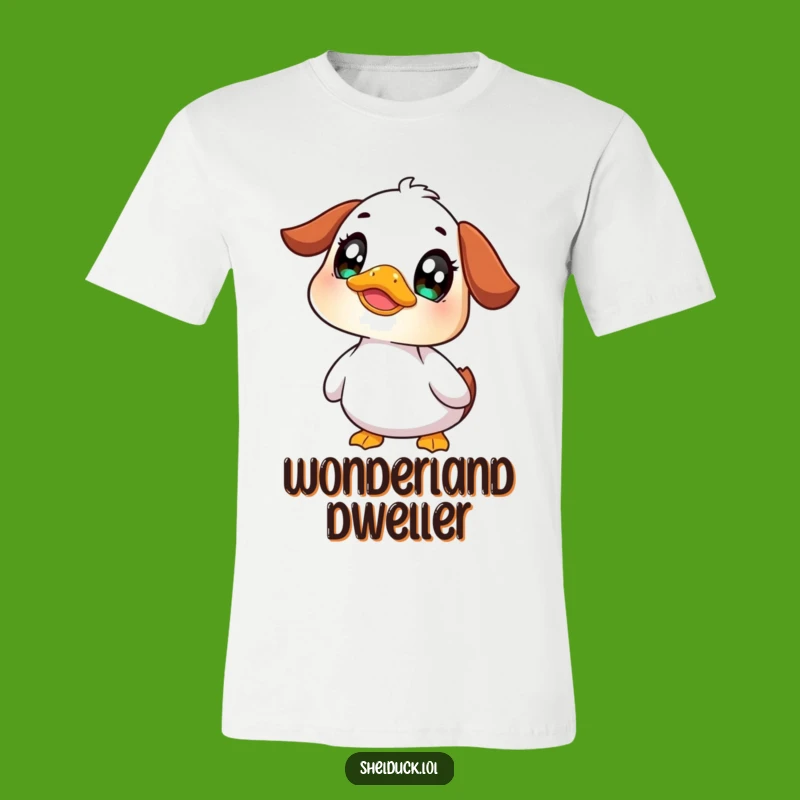 Funny Shelduck Curious Shirt: Wide Eyes Expressive Bird Tee Funny Gift!