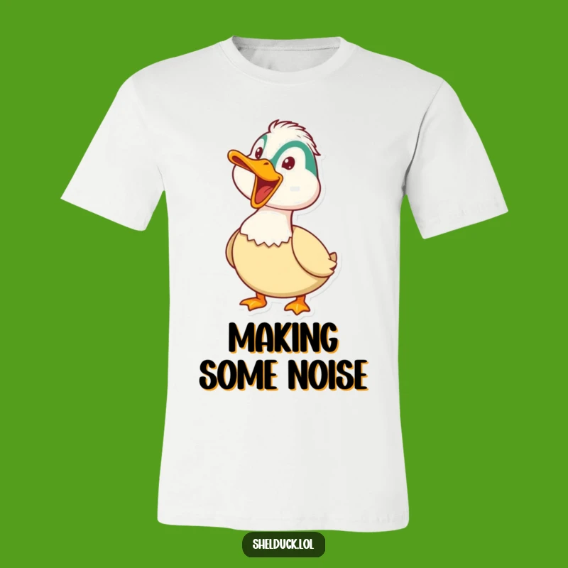 Funny Honking Shelduck T-Shirt - Playful Bird Character Tee, Great Gift!