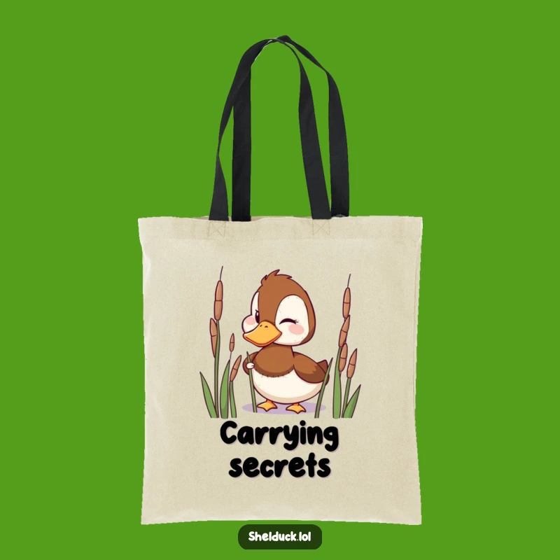 Funny Shelduck Tote Bag - Playful Companion, Wonderful Funny Gift