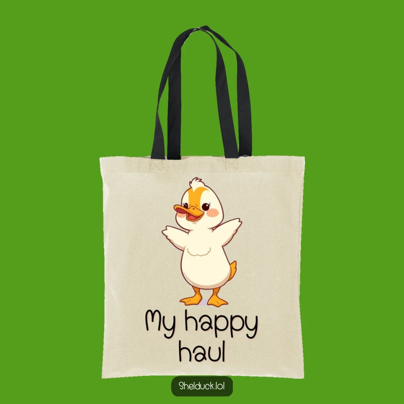 Funny Shelduck Dance Tote Bag - Silly Bird Character Bag, Perfect Gift!